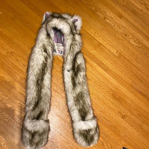 Spirithoods Husky winter hat scarf hood one size